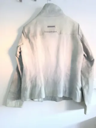 Cazadora cuero napa efecto vaquero T 40/42