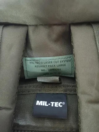Mochila Mil-Tec Verde Táctica