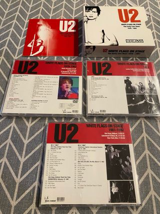 U2 White Flags On Stage 3 CD+DVD