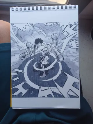 Dibujo de Ippo din A4