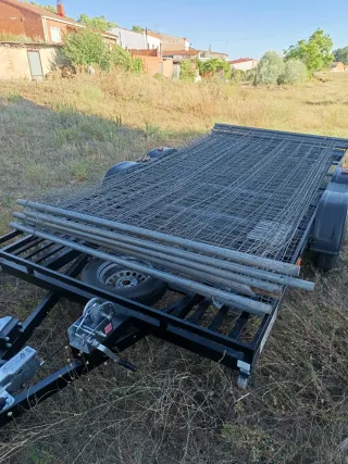 Remolque plataforma Alquiler Transporte