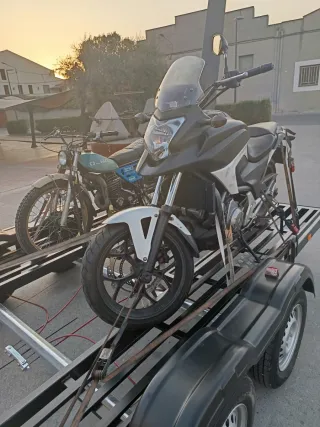 Remolque plataforma Alquiler Transporte