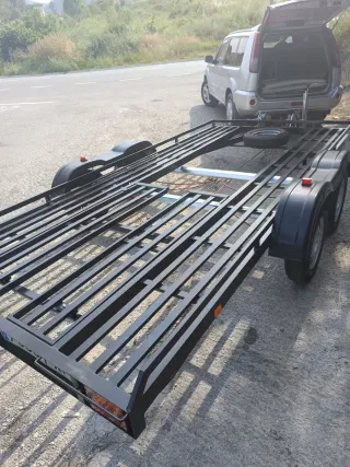 Remolque plataforma Alquiler Transporte