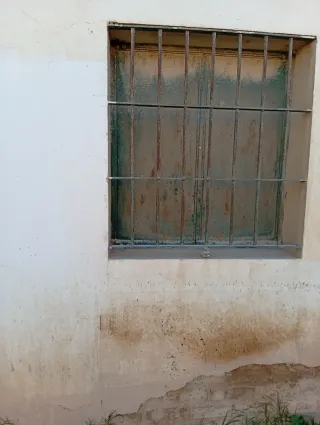 Puerta de garaje de hierro