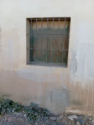 Puerta de garaje de hierro