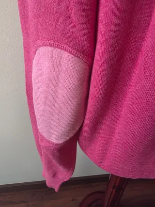 Jersey Gant Hombre Rosa V-Neck