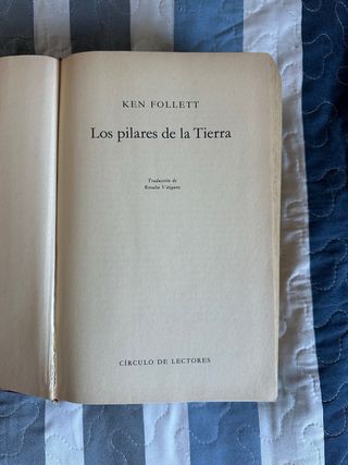 Libro Los Pilares de la Tierra