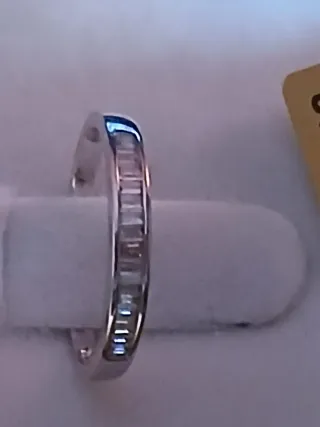 Anillo Oro Blanco Niña