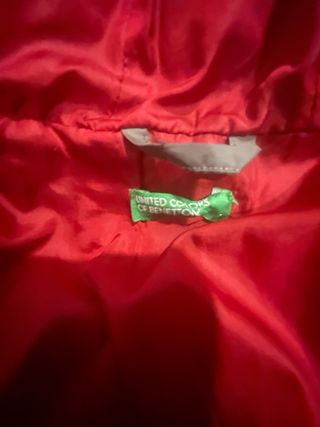 Chaqueta Benetton invierno niño 7-8 años