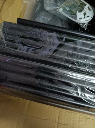 SONGMICS Armario de Tela, Armario Portátil, Negro