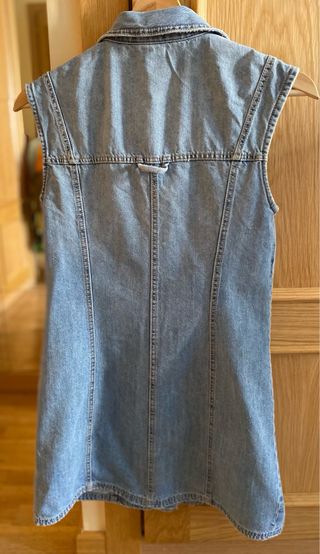 Vestido/Chaqueta Vaquera Zara Talla XS