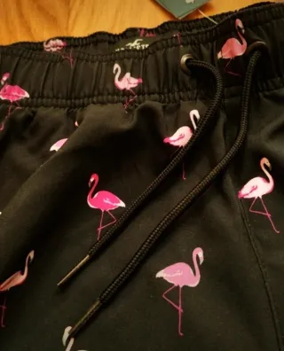 Bañador de flamencos Hollister talla S