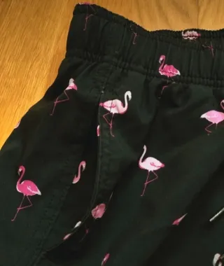 Bañador de flamencos Hollister talla S