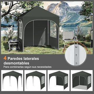CARPAS 2X2 CON LATERALES GRISES - NUEVAS