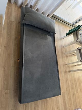 Sillón cama moderno gris - cómodo y práctico