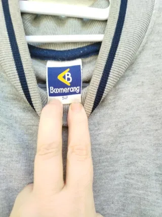Sudadera Boomerang Vintage Talla 52 (Equivale a M)