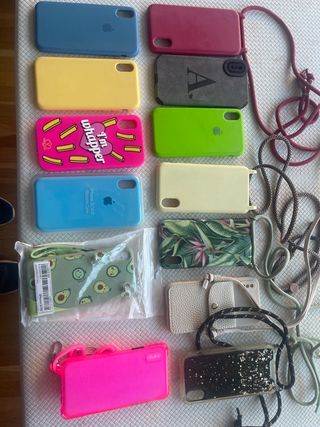 Lote de 13 fundas para  iphone 5 eur cada carcasa