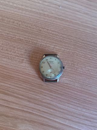 Reloj Dogma Clásico Dorado y Marrón