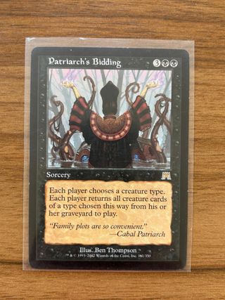Patriarch's Bidding - Magic The Gathering
