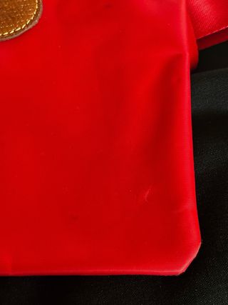 Borsa a busta Longchamp rossa