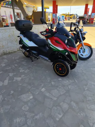 Se vende o se cambia Gilera Fuoco 500ie