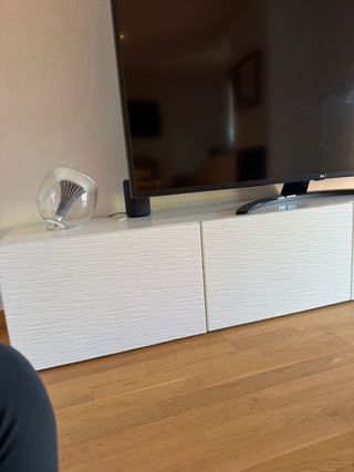 Mueble salón BESTA blanco