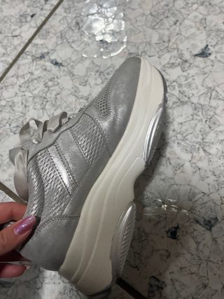 Scarpe donna argento