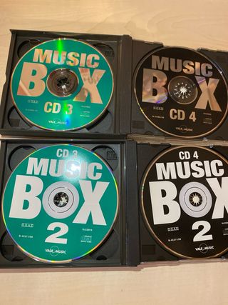 Pack 2 CDs Music Box - Lo Mejor del Disco 80
