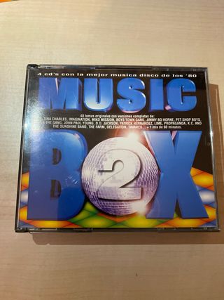 Pack 2 CDs Music Box - Lo Mejor del Disco 80