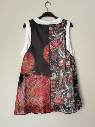 Camiseta Desigual Multicolor Estampada