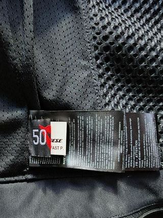 Chaqueta de cuero perforada Dainese Talla M-50