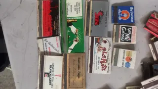 Cajas de cerillas antiguas variadas