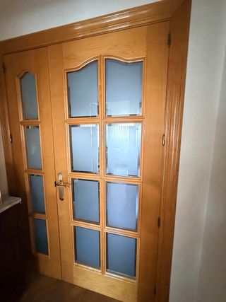 Puertas de madera maciza roble