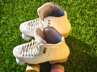 Patines artísticos 4 ruedas blancos