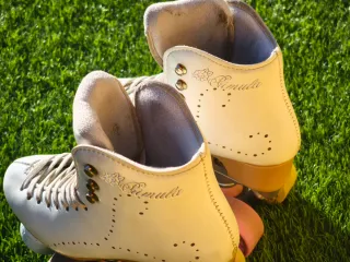 Patines artísticos 4 ruedas blancos