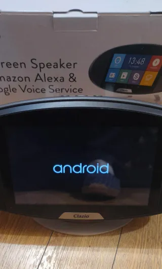 Clazio Altavoz Táctil Alexa y Google