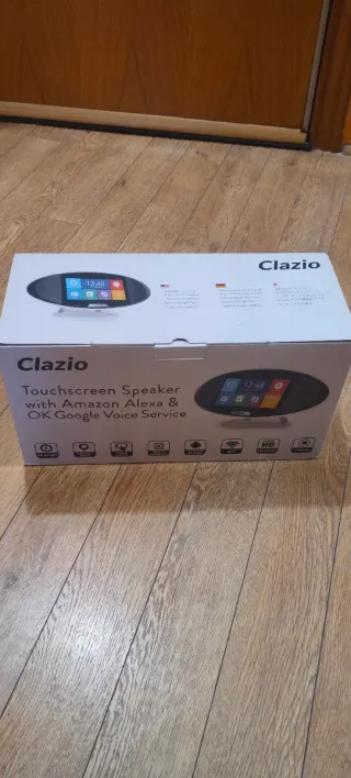 Clazio Altavoz Táctil Alexa y Google