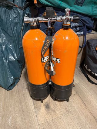 Bibotella per subacquea 2x10