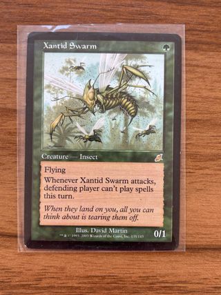 Xantid Swarm Magic The Gathering Carta
