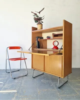 Mueble secreter francés. Vintage, 60s.