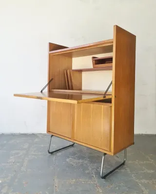 Mueble secreter francés. Vintage, 60s.