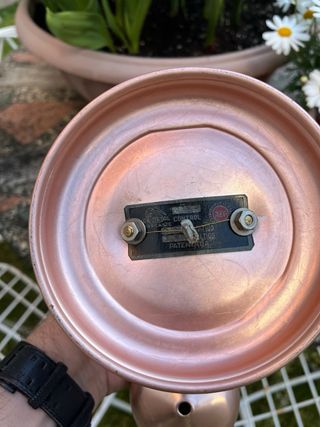 Cafetera Vintage AEG Polimetal Control Años 50/60