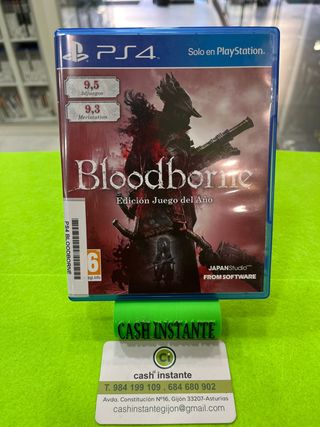 Bloodborne Edición Juego del Año PS4