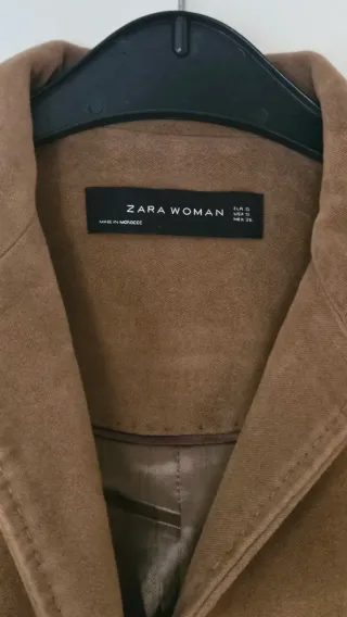 Cappotto Zara Pelle di Pesca 3/4 - S