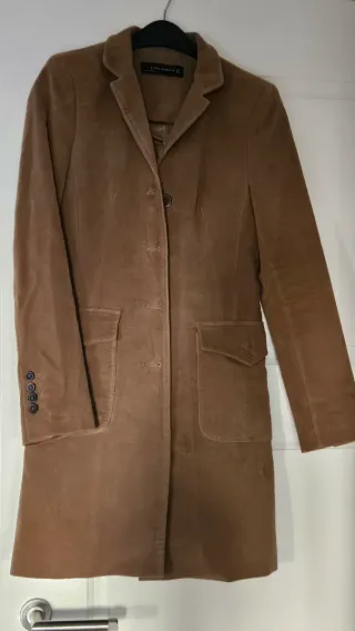 Cappotto Zara Pelle di Pesca 3/4 - S
