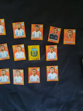 Cromos Mundial 2022 Latinoamérica Naranjas