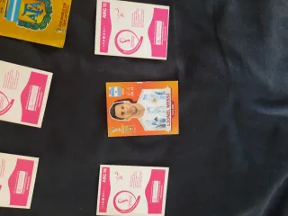 Cromos Mundial 2022 Latinoamérica Naranjas