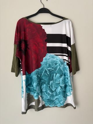 Camiseta Estampada Talla L