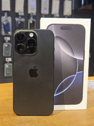 IPHONE 16 PRO 256GB NEGRO 100% BATERIA - 80 CICLOS