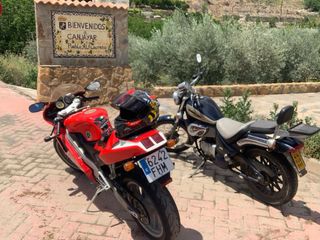 Cagiva Mito evo Roja y Blanca